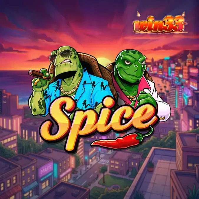 Interface do slot Spice com tartarugas e grid de 6x6