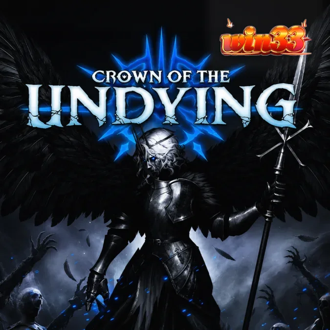 Cenário gótico e sombrio do slot Crown Of The Undying